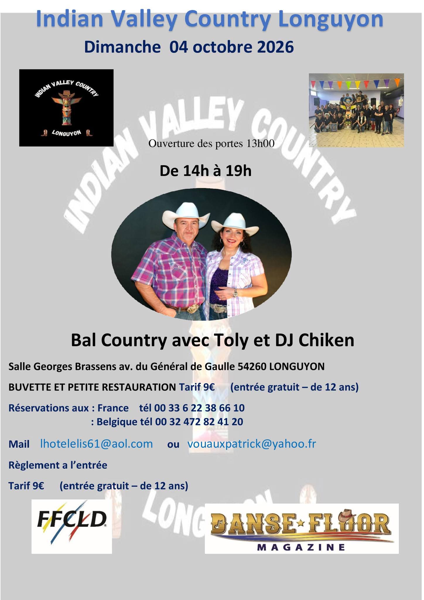 Affiche country — 54 (04/10/2026)