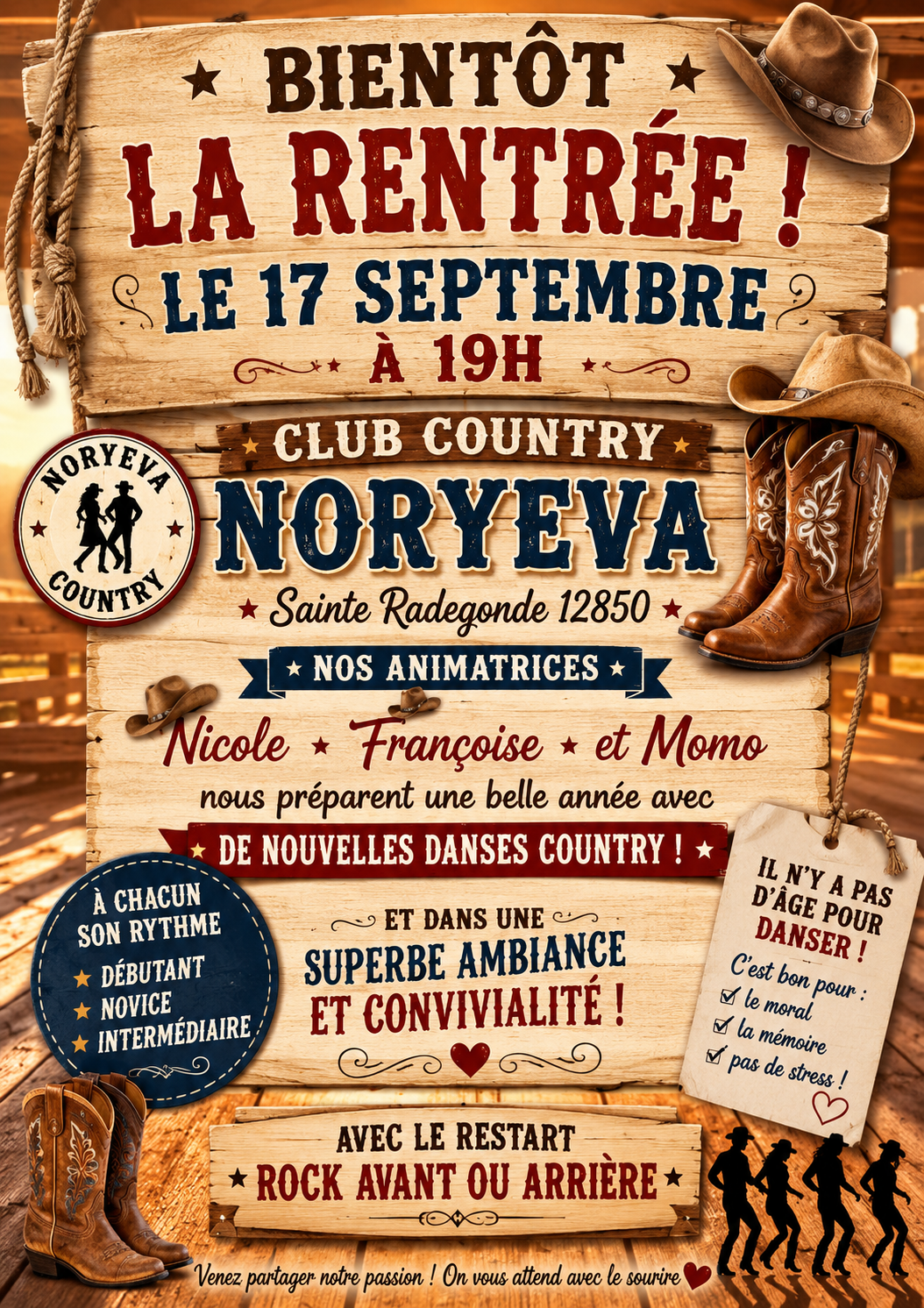 La rentrée 🤠 — 12850 Sainte radegonde (17/09/2026)
