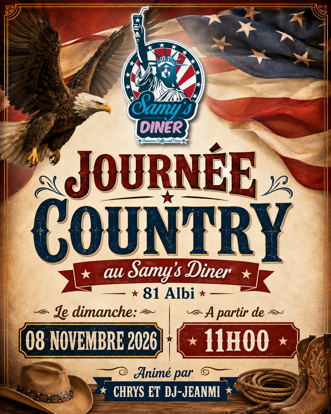 Affiche country — 81 (08/11/2026)