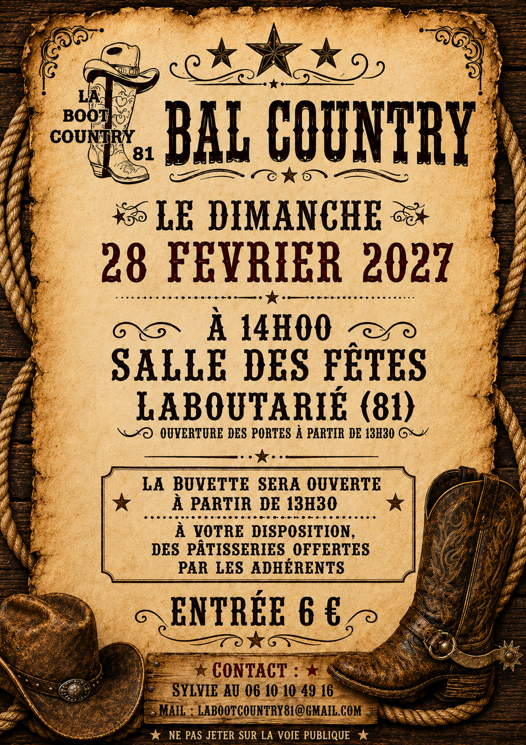 Affiche country — 81120 (28/02/2027)